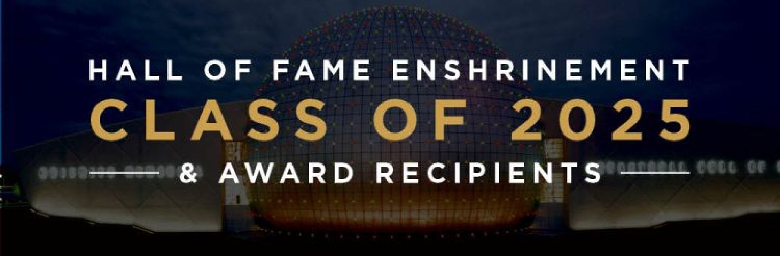 Basketball Hall of Fame Enshrinement Ceremony