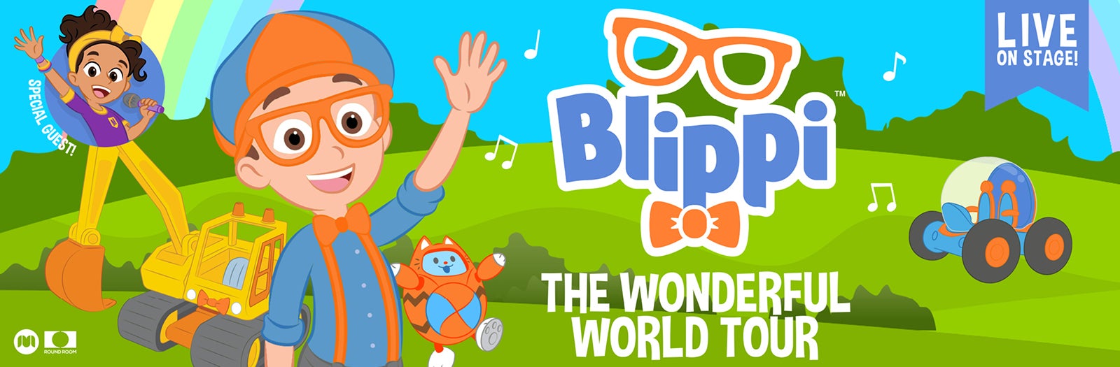 Blippi The Wonderful World Tour Symphony Hall Springfield