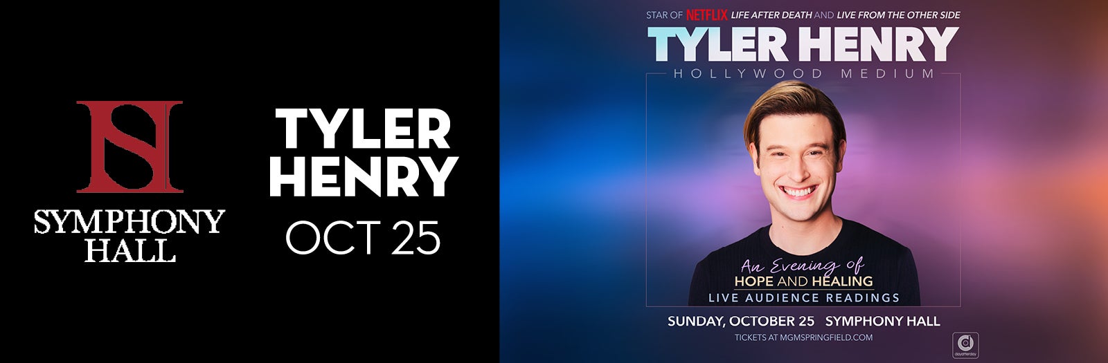 Tyler Henry - Rescheduled to October 25, 2026