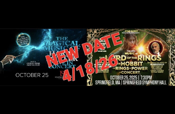 More Info for Postponed- The Magic of Harry Potter & The Epic Music of Lord of the Rings